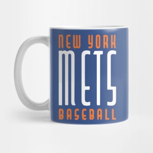 NY METS Baseball Mug